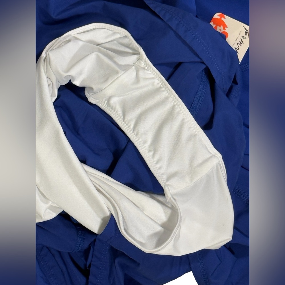 Free People FP Movement Righteous Onesie in Ultra Indigo - Picture 8 of 16